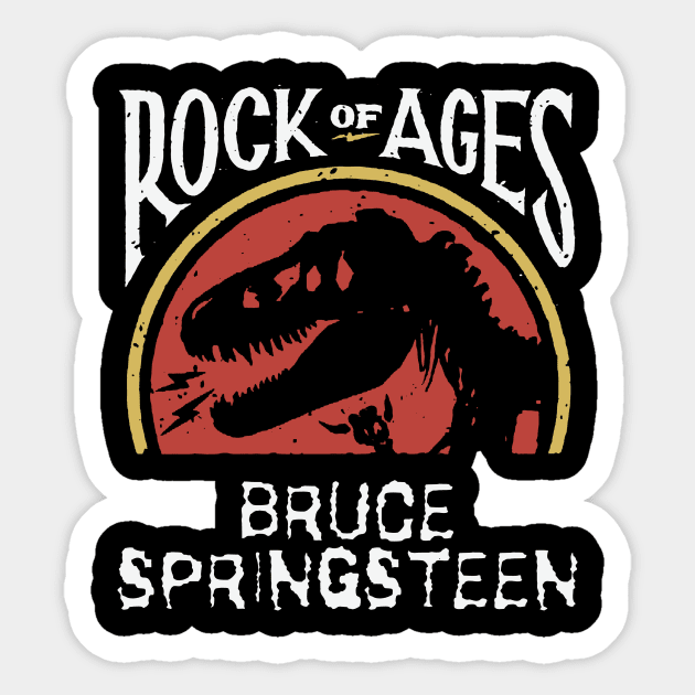 bruce rock of ages Sticker by matilda cloud